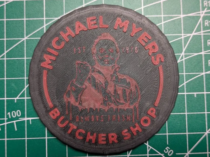Michael Myers Macelleria Magnete Decor v1