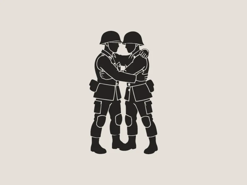 Victory Day Embrace 3D Print
