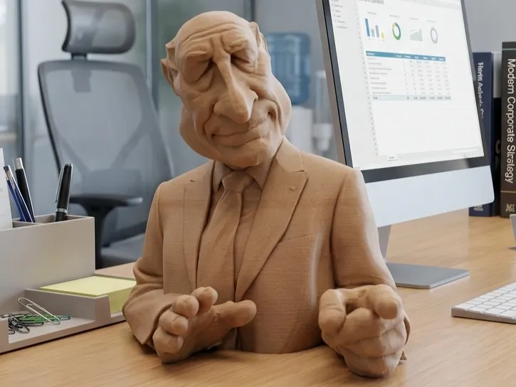 Chirac, o Marionete de Notícias