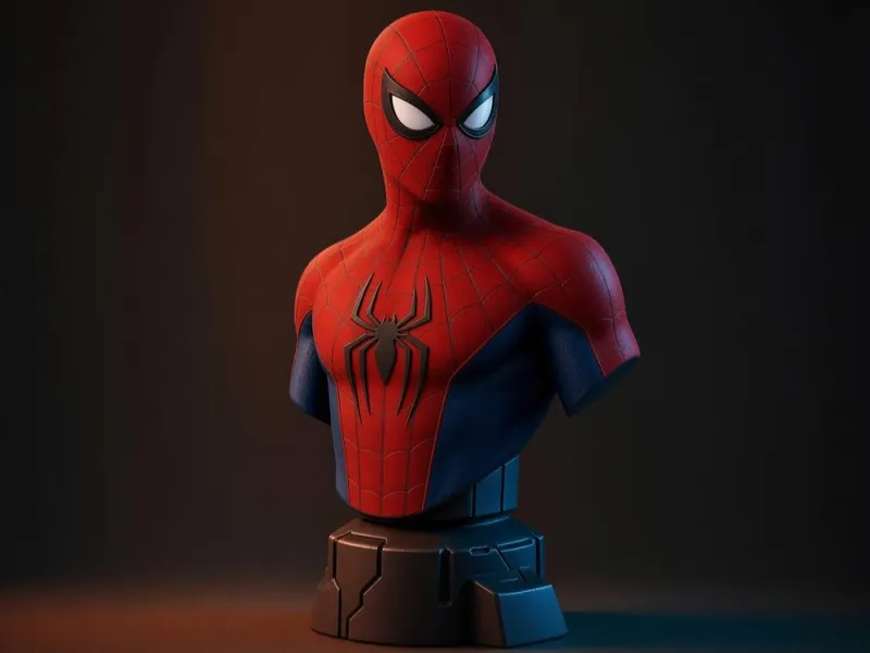 Spider Man Bust -Brand New Day
