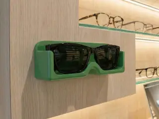 soporte para lentes