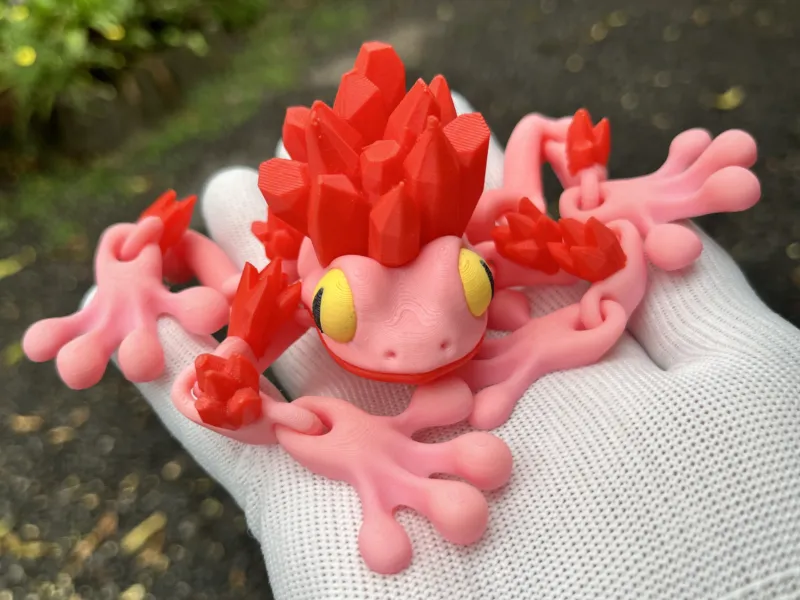 Flexi Crystal Frog
