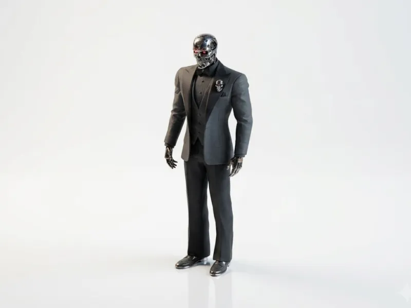 Dapper Terminator Figurine Movies & TV 3D Printable