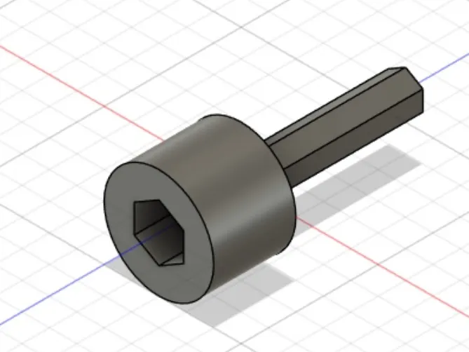 Adaptador de vástago hexagonal a vaso de 9 mm para taladro