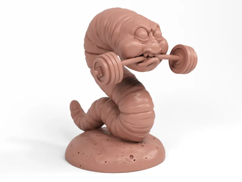 Funny worm