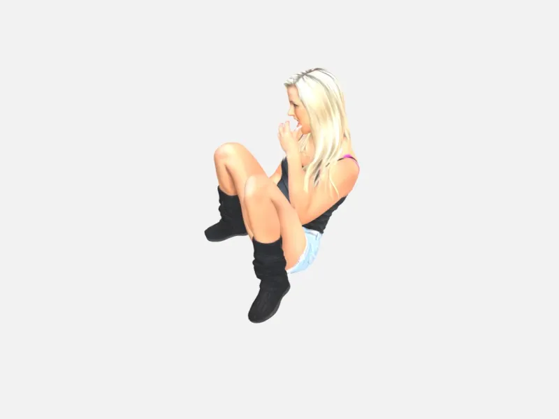 Blonde in Boots