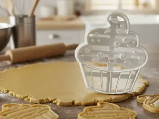 Cookie Cutter Cupcake