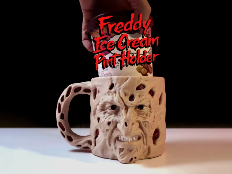 Freddy’s Ice Cream Pint Holder