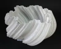 VASE 0083 - KOCH SNOWFLAKE FRACTAL VASE-0