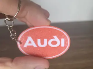 Audi Retro Keychain