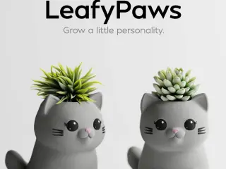 LeafyPaws – Grow a little personality.