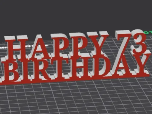 Happy Birthday 73