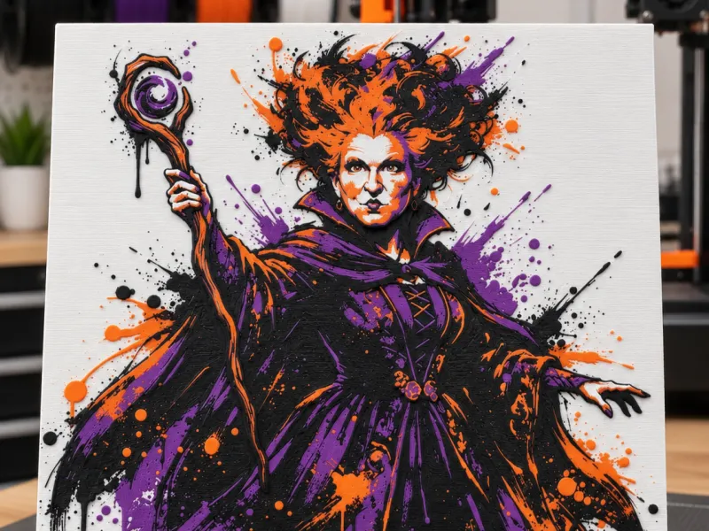 Hocus Pocus Winifred Sanderson Hueforge