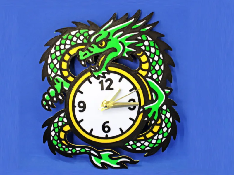 Dragon Wall Clock
