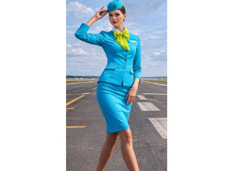 Sky-Blue Flight Girl