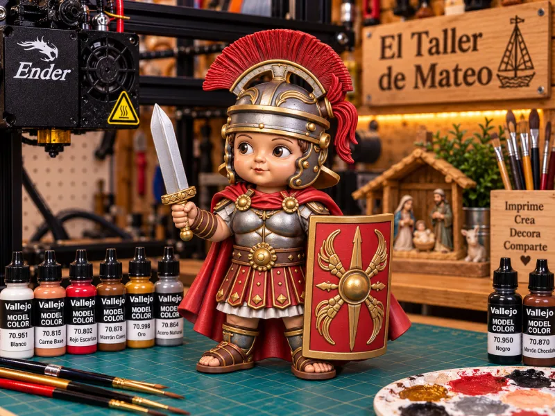 Centurión Romano del Belén – El Taller de Mateo