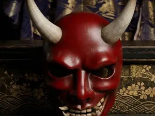 Mask Hannya Ornament - Ver 2