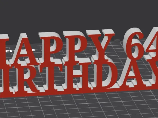 Happy Birthday 64
