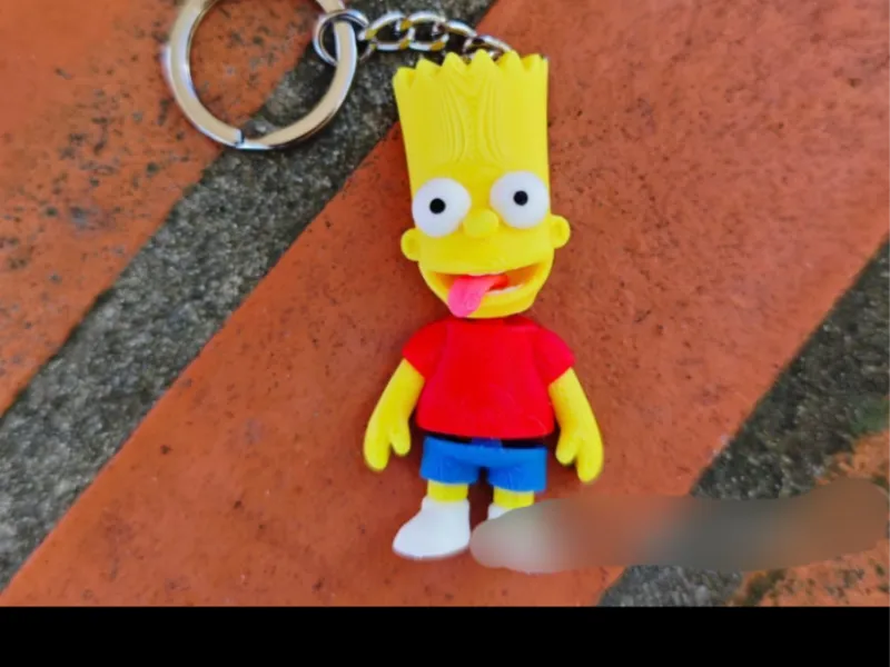 Bart Simpson llavero