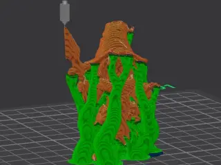 Wizard Adventurer D&D tabletop miniature