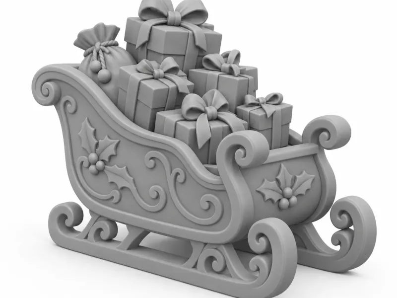 Christmas sleigh