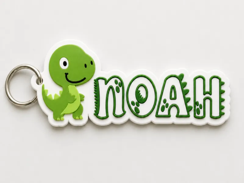 Noah's dino-naamplaatje
