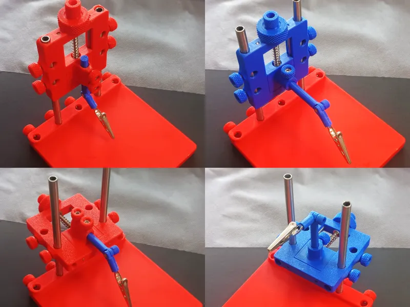 Precision translation axis for modular 3rd hand system