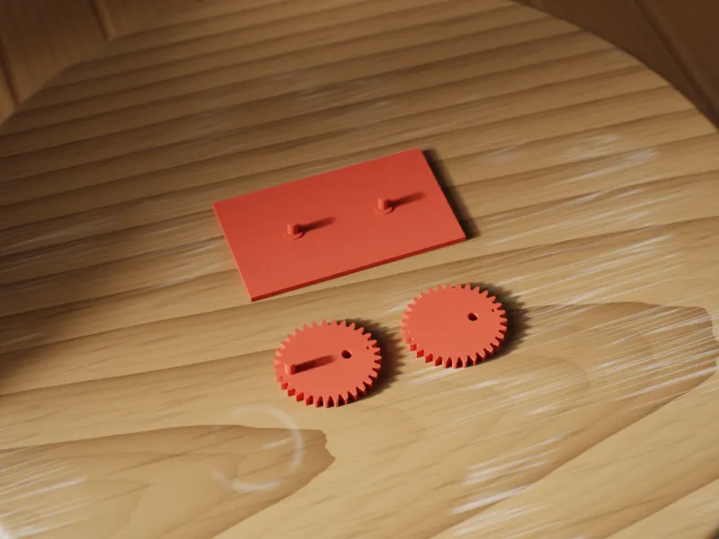 Elliptical Gear Pair