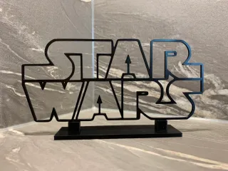 Star Wars Letters And Base