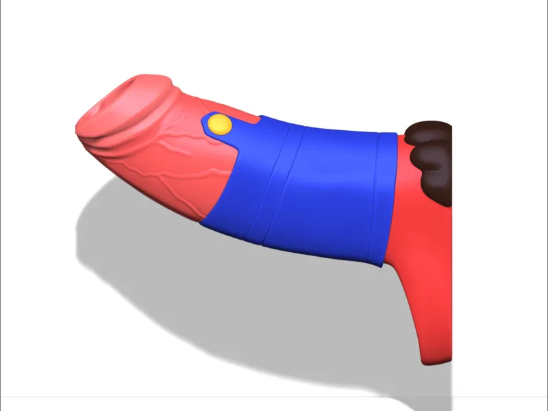 Mario Sheath/Cockring ( mold )