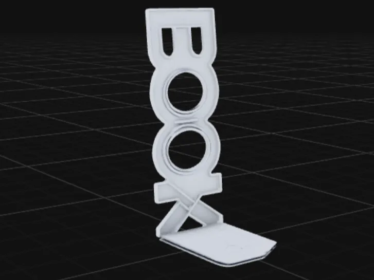 Modern BOOK Letter Bookend | Typography Book Holder