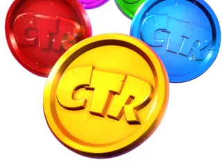 Moneda Crash Team Racing CTR Token