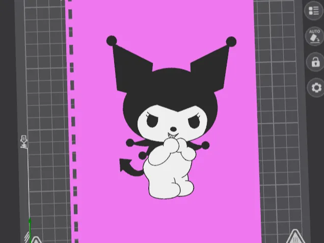 Kuromi comb binding cover