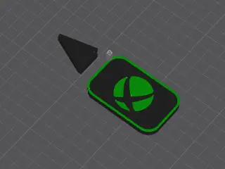 Xbox decor stand logo