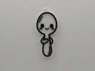 Cute Spoon Keychain