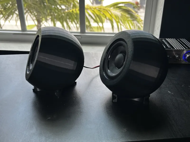 3" Orb Speaker Pod for Dayton Audio PC83-4 | STL Files (With