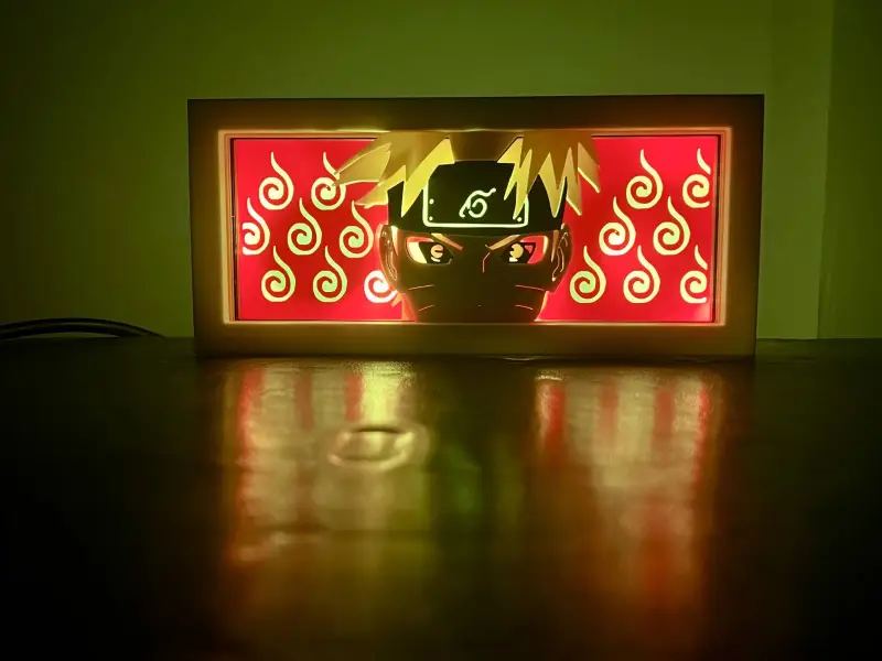 Naruto - Scatola luminosa a LED