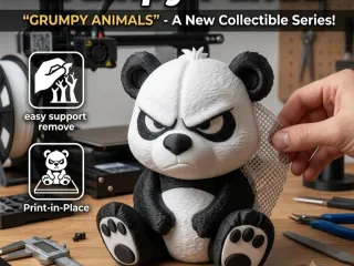 Grumpy Panda – From the "Grumpy Animals" Series