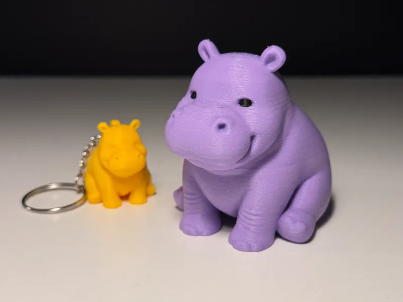 Adorable hippopotame