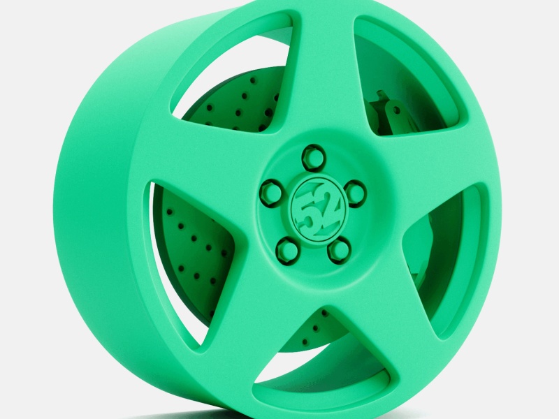 18x8.5 Fifteen52 Tarmac-Rad und -Bremse
