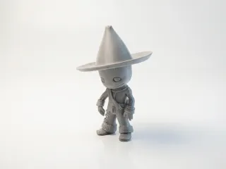 Cowboy Groot Figurine Marvel 3D Printable