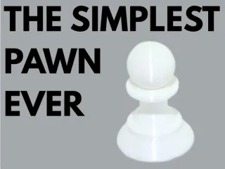 Pawn Piece for Chess