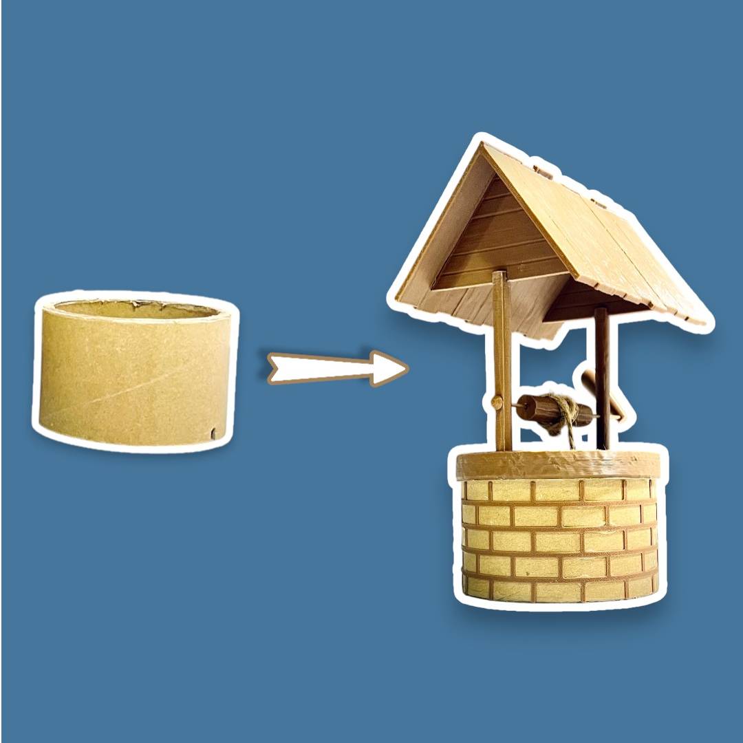 3D Printer Files | 3MF File | Well/ReuseCardboardSpool-eSun