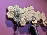 Honeycomb key holder-keychain-0