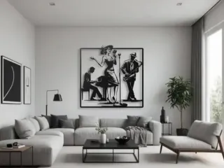 Arte de pared musical