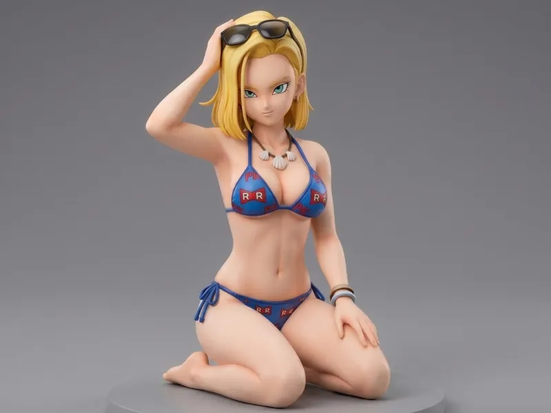 Waifu Fan art Figurine Android 18