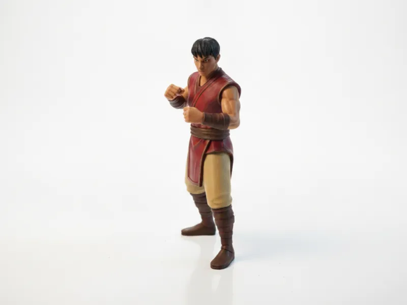 Liu Kang MK Fighter Figuur Gaming 3D Printbaar