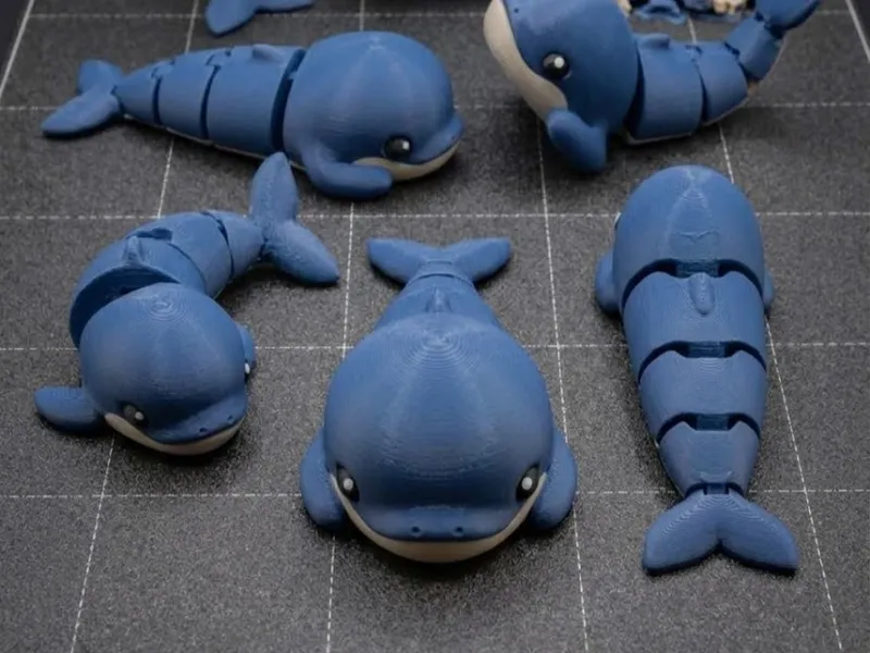 ballena articulada flexible || articulated flexi whale