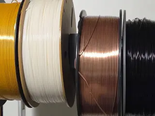 wall mounted  spool holder for 2x2kg o 4x1kg spools