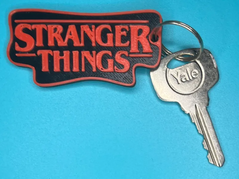 Stranger Things Keyring